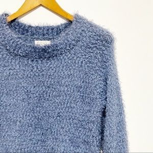 Lauren Conrad Baby Blue Teddy Bear Sweater